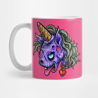 zombie unicorn Mug